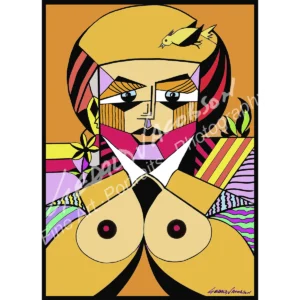 GIRL WITH A BIRD